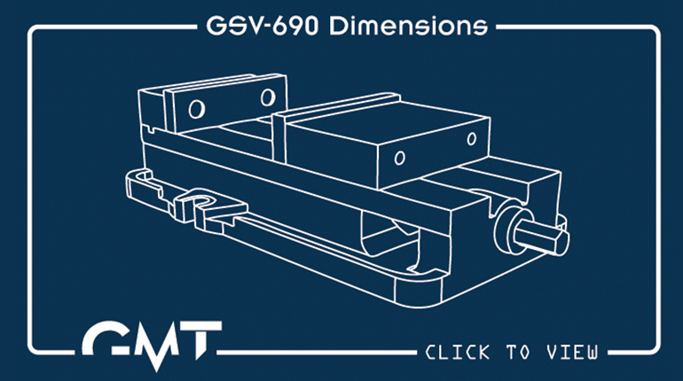 GSV-690 6 Inch Precision Vise Blueprint